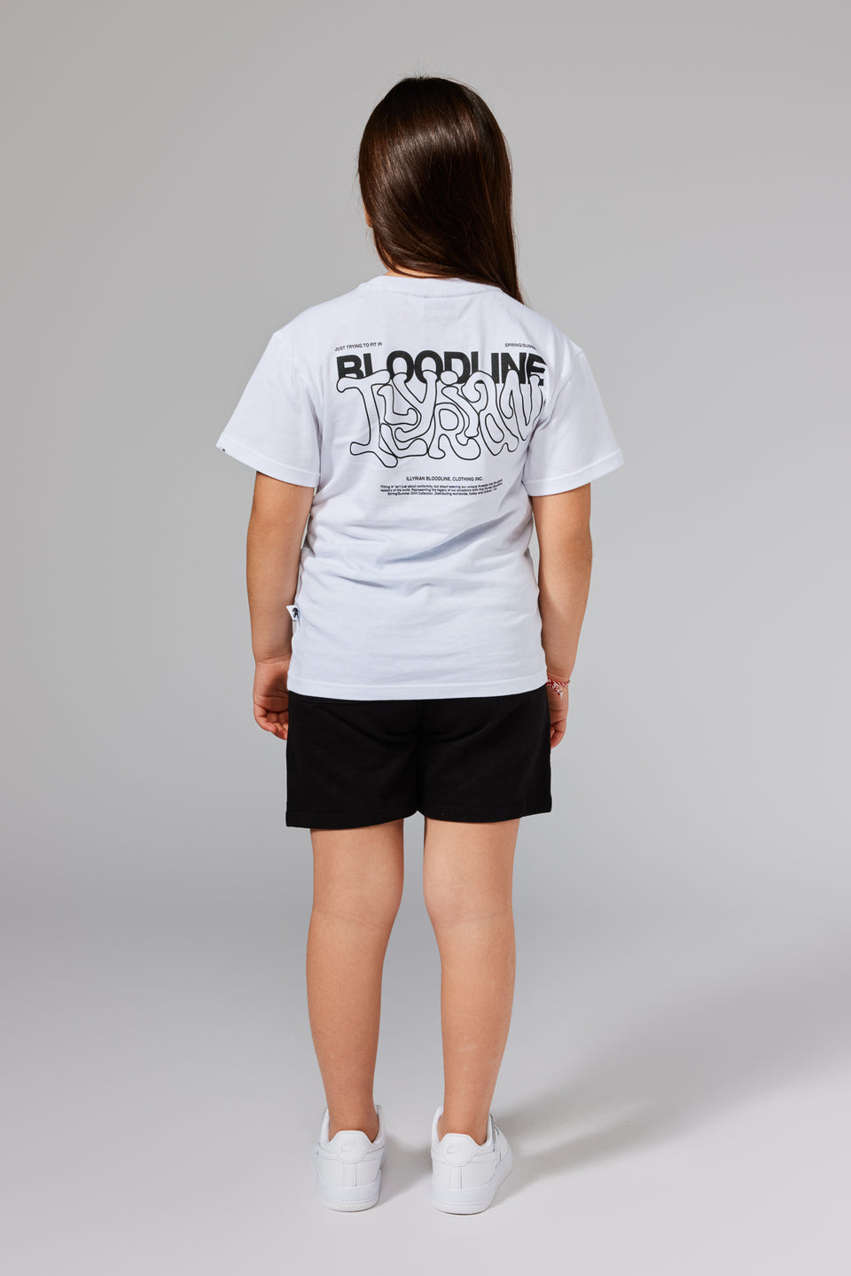 IBL Wavy T-shirt Kids - White