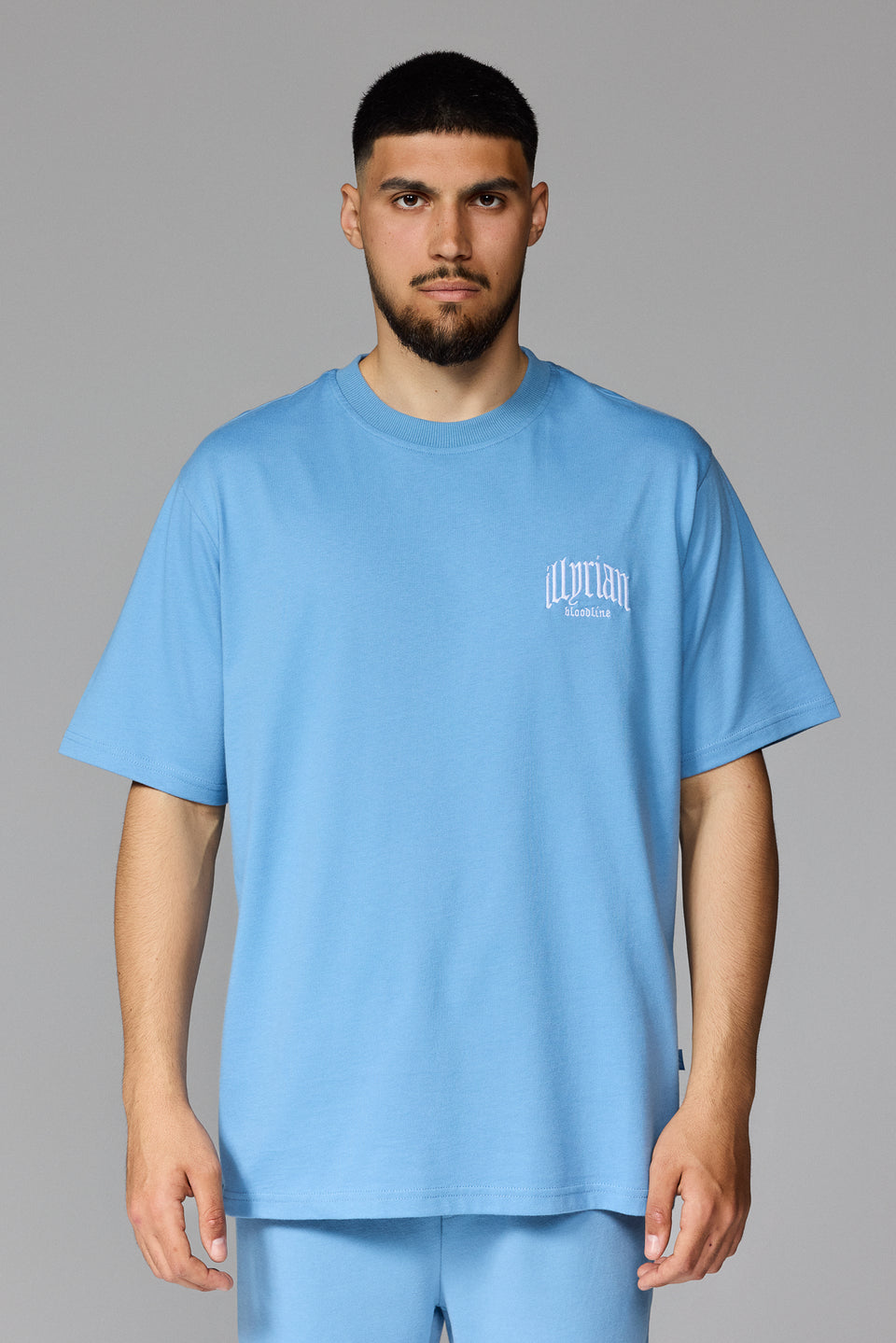 Illyrian Chest Logo Tee - Blue