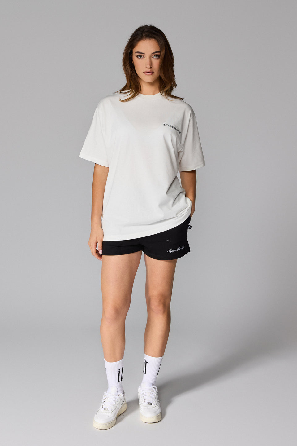 Illyrian S26 Road Sign T-shirt - White