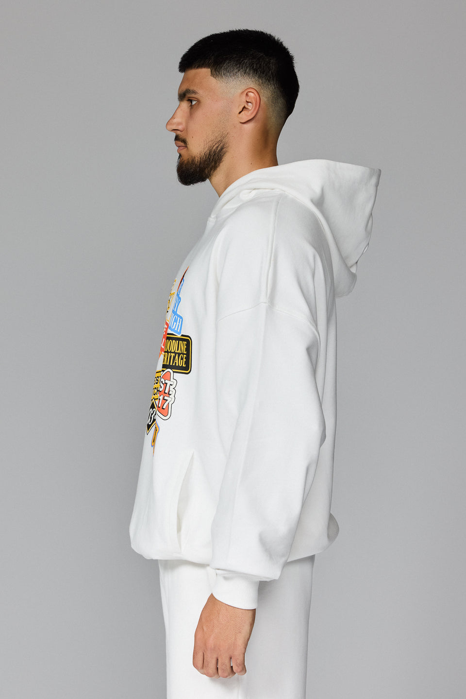 Illyrian Forever Hoodie - White