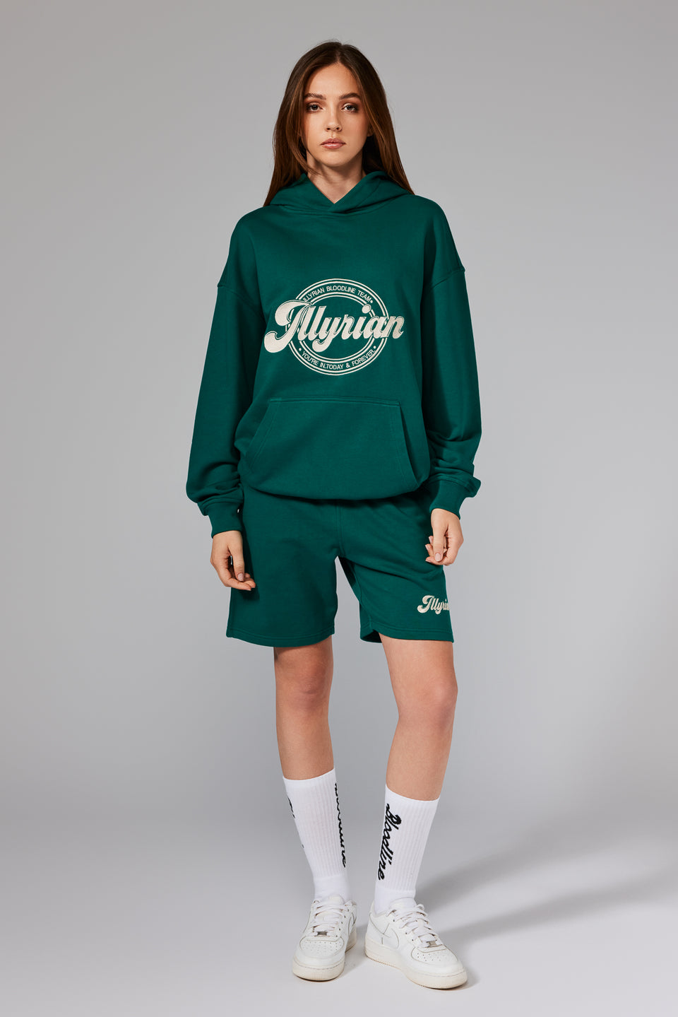 Illyrian Cotton Shorts - Green