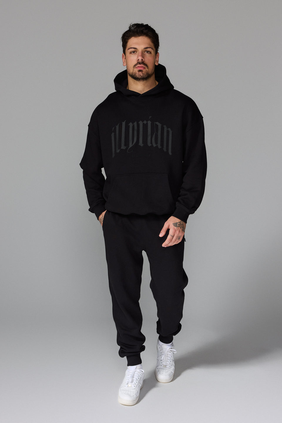 Illyrian Signature Hoodie - Black