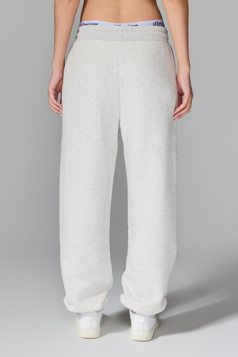 Women's Classical Joggers - Grey Melange