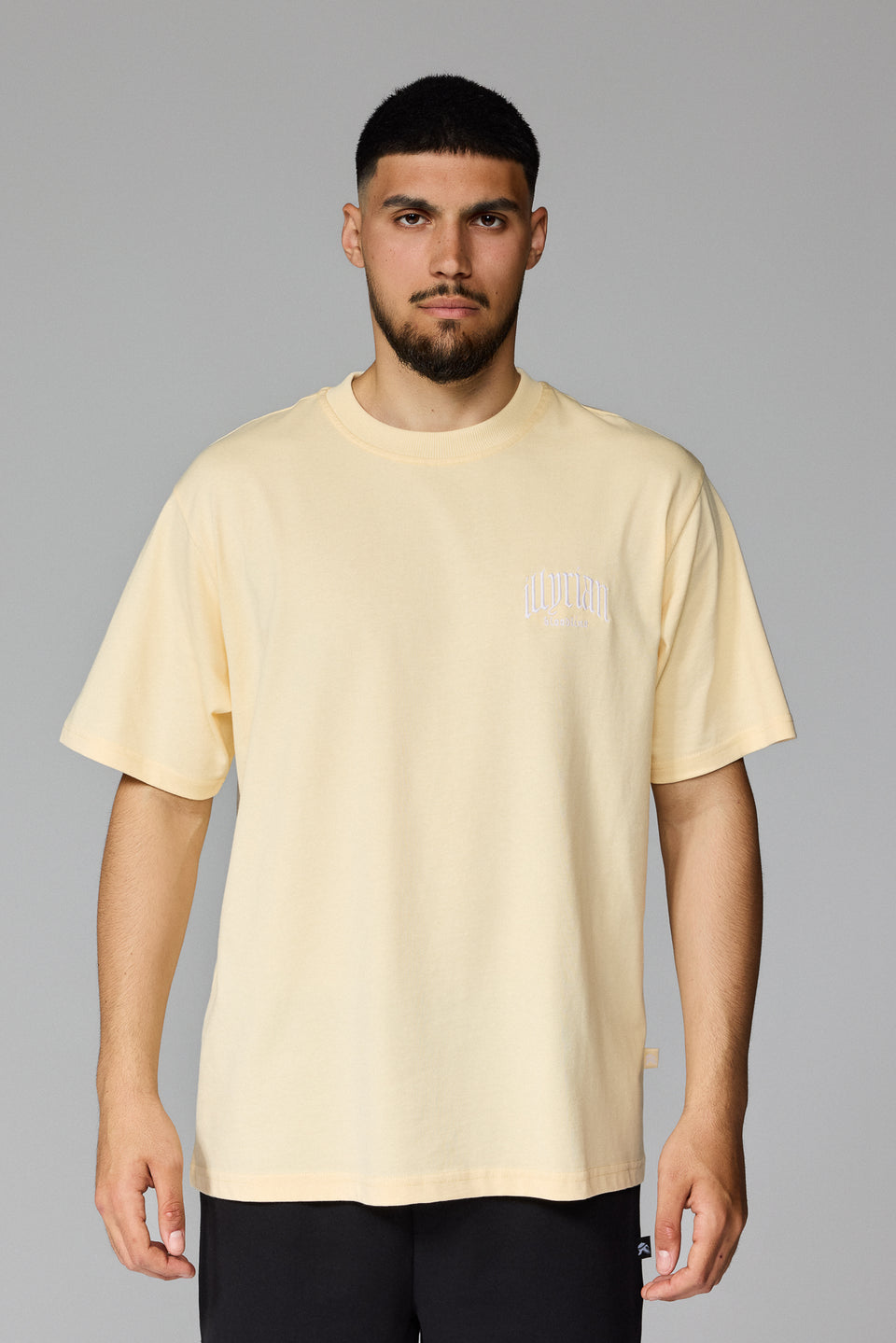 Illyrian Chest Logo Tee - Yellow