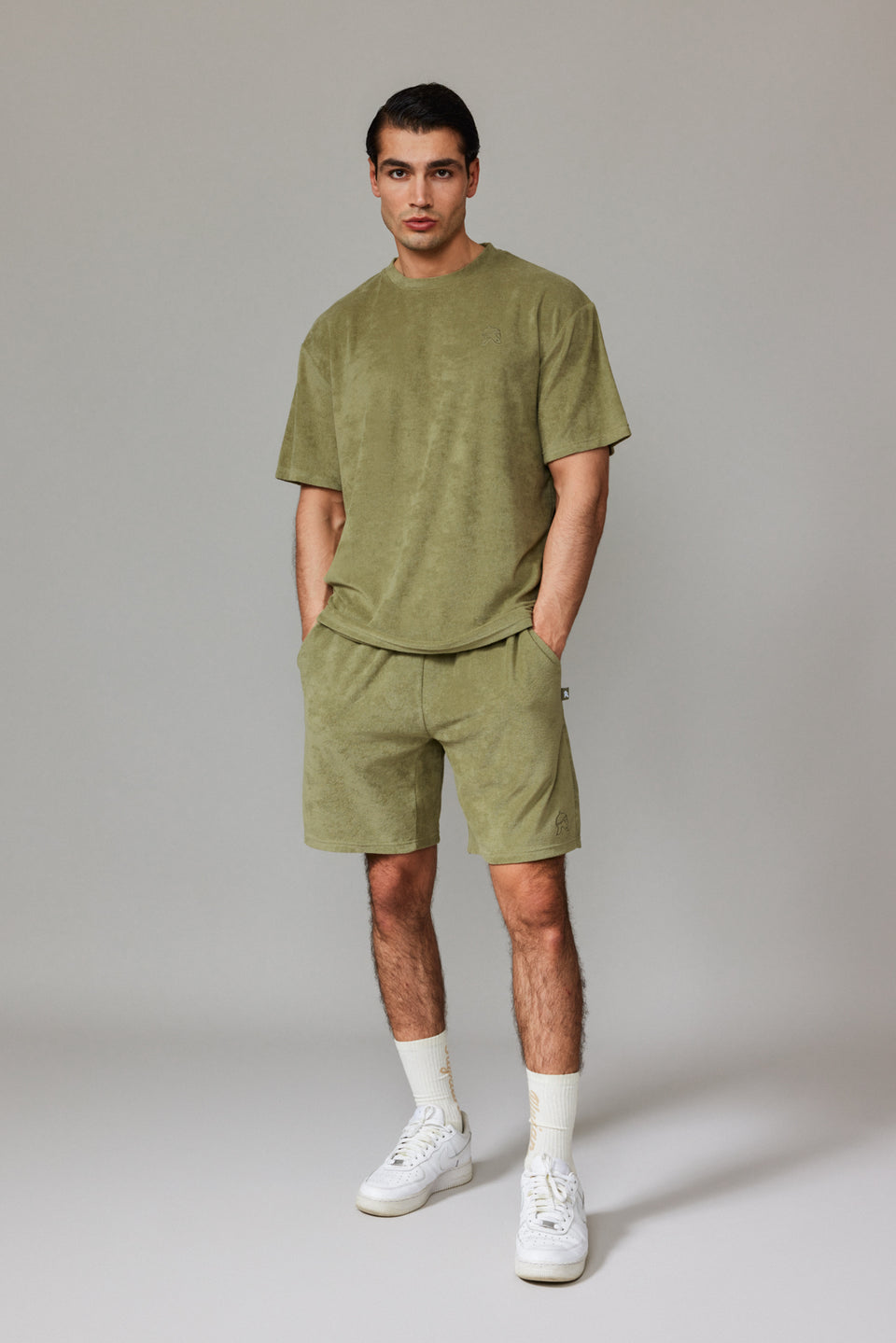 Men Towel T-shirt - Green