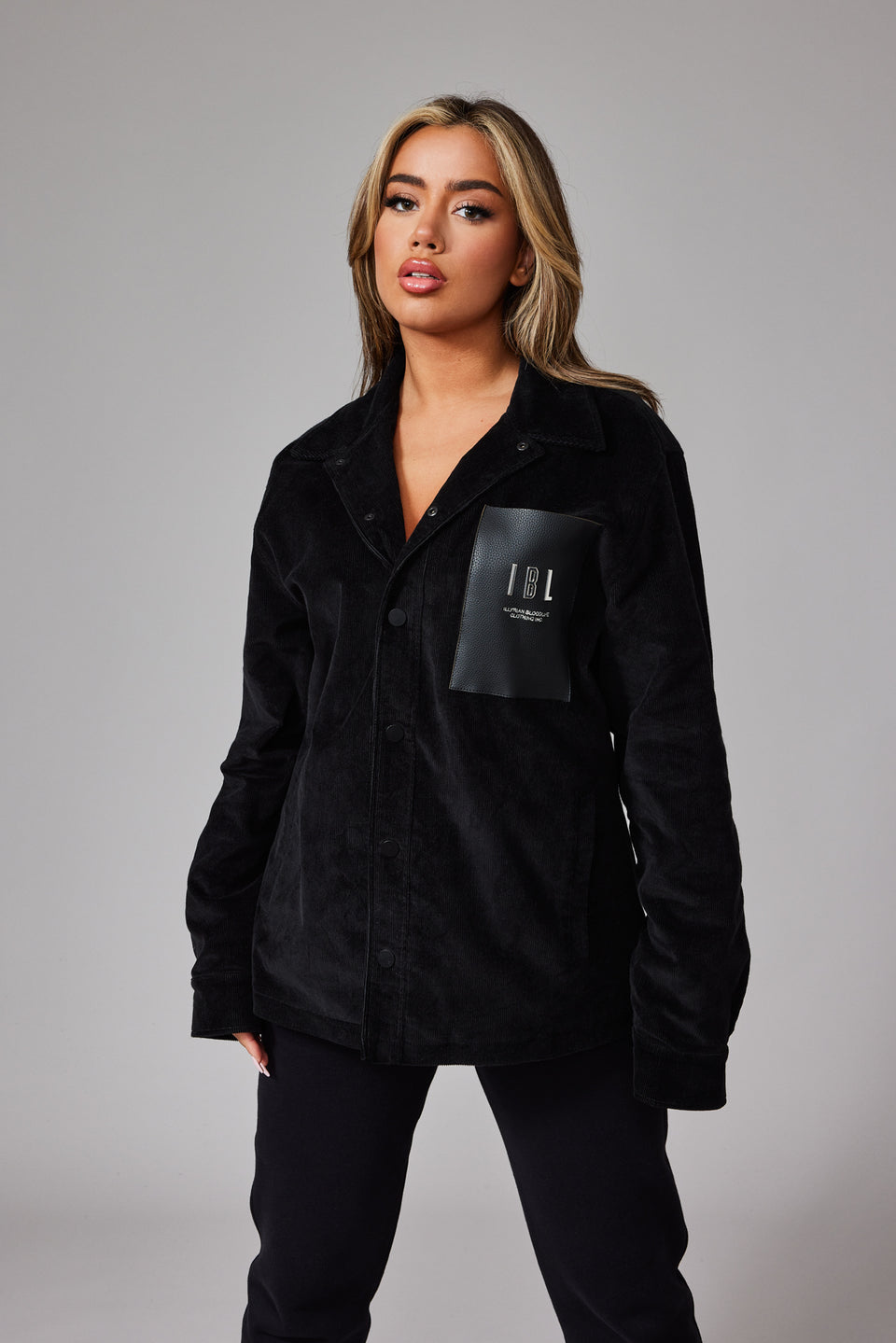 IBL Shirt Jacket - Black