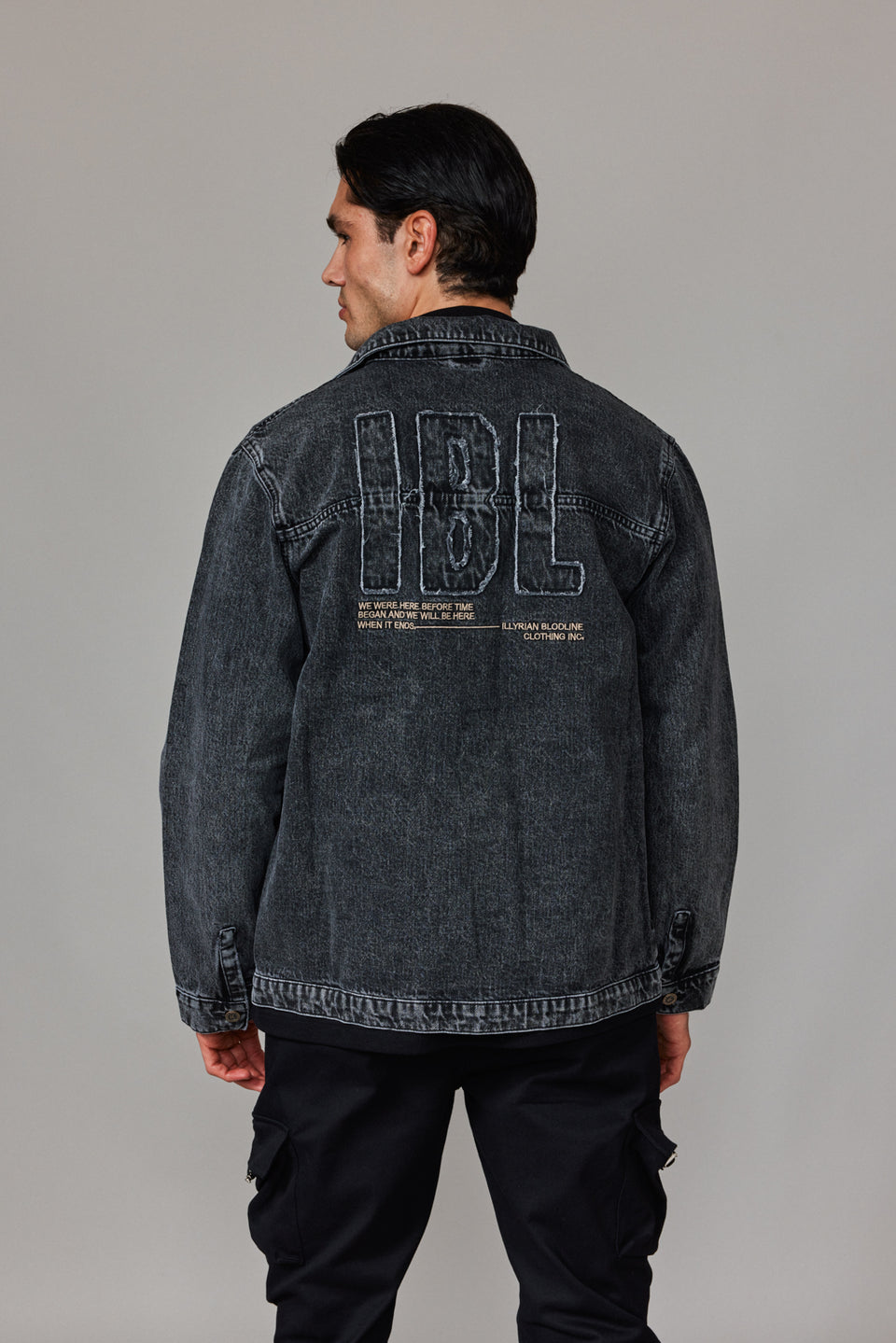 IBL Denim Jacket - Vintage Black